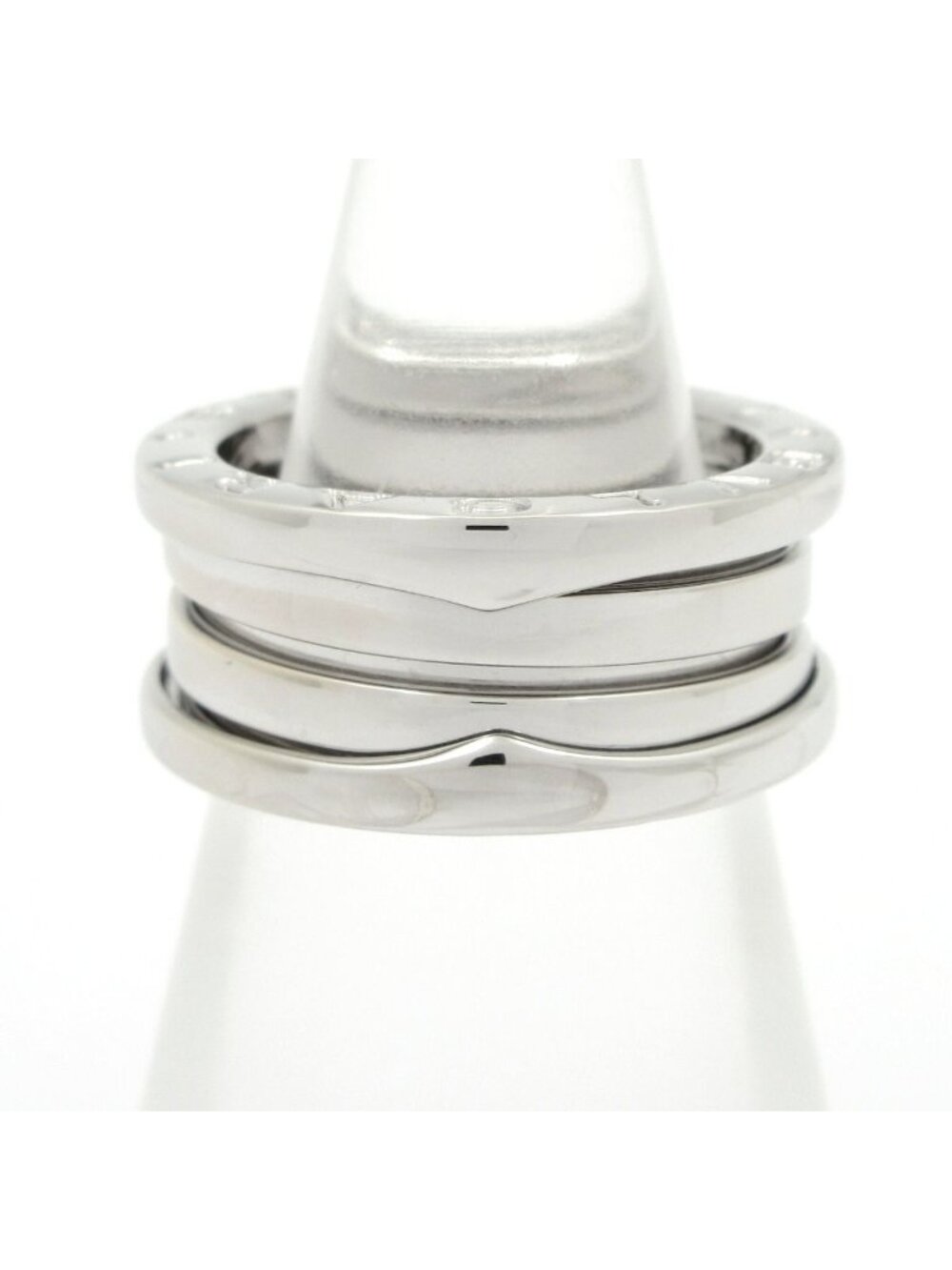 Bvlgari Ring 49 B.zero1 18k White Gold